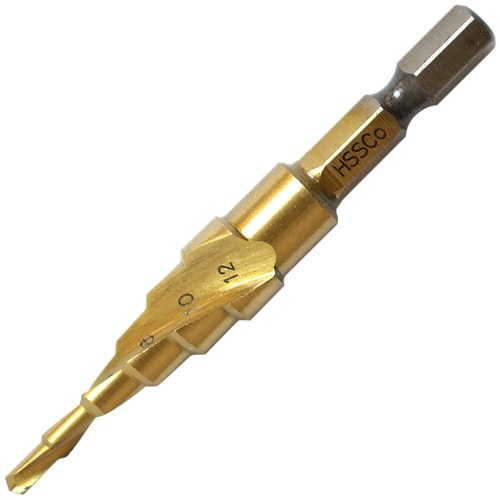 スパイラルステップドリル