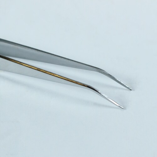 ピンセット #2 AA125mm 曲