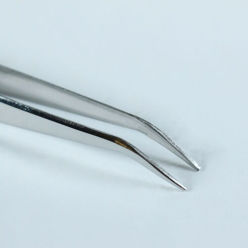 ピンセット #4 AA150mm 曲