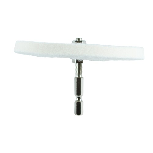 六角軸付フェルトバフ