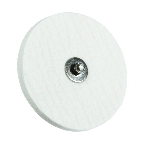 六角軸付フェルトバフ