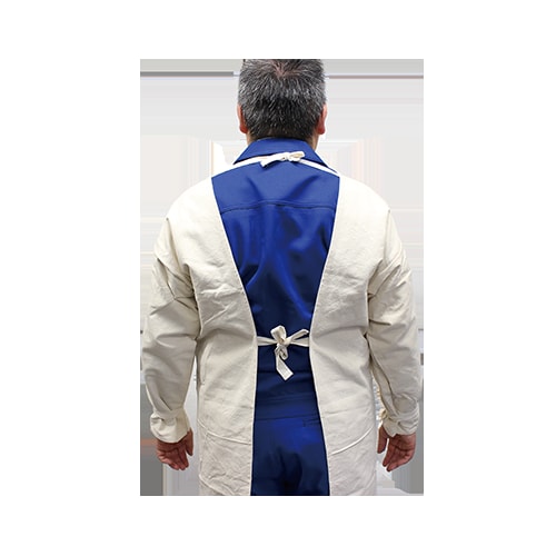 帆布袖付エプロン LL