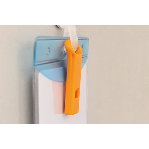 防災防犯ホイッスル サイコール オレンジ20個組