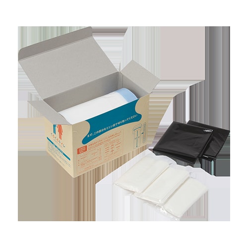 非常用トイレ袋 くるくるトイレ 10回分