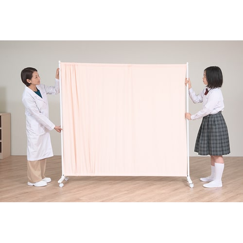 ヨコスパンダースクリーン180cm ピンク