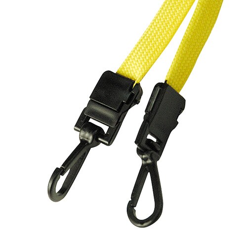 NEWフックストラップ名札2 イエロー 20セット