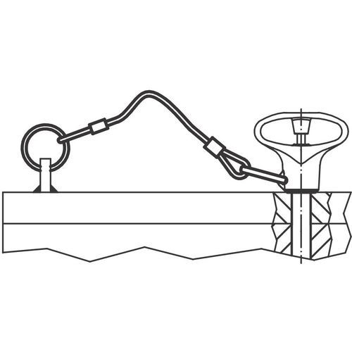 HALDER 保持ケーブル ステンレス鋼 両端リン