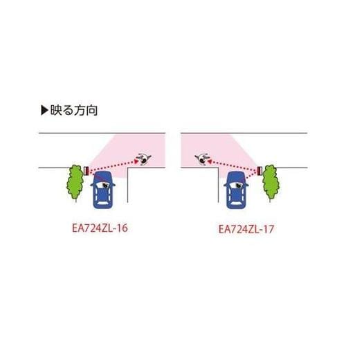 405x300mm 車出口安全ミラー(左
