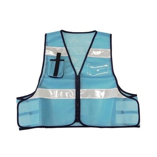 防犯ベスト(スカイブルー) EA983R