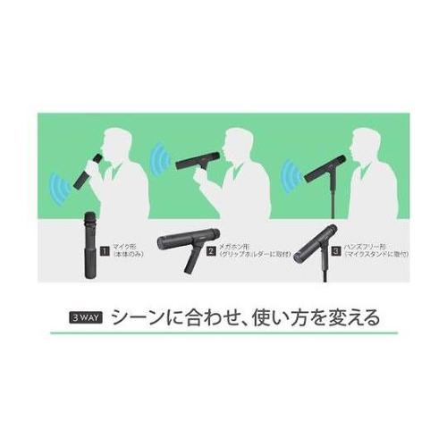 3W メガホン(マイク型) EA916X