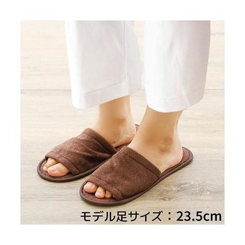 使い捨てスリッパ タオル生地 前開きタイ