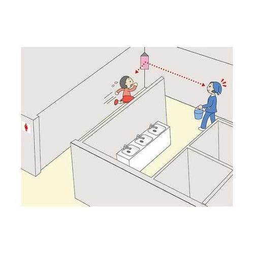 270x120mm 衝突防止ミラー(ぼか