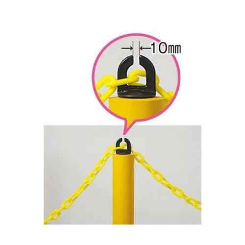 60x1280mm やわらかゴムポール(