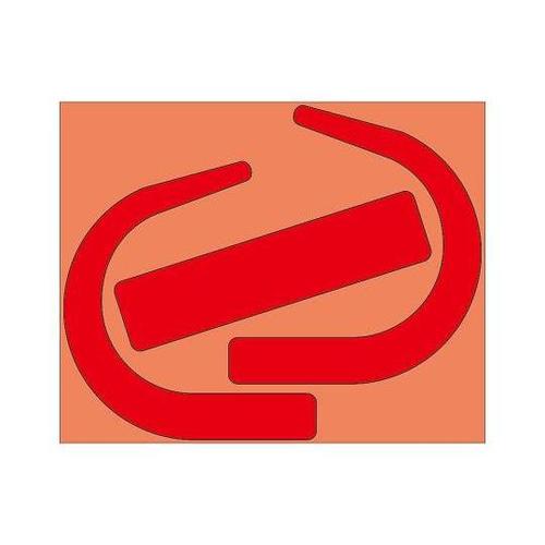 6x86mm 安全帯使用確認ステッカー(