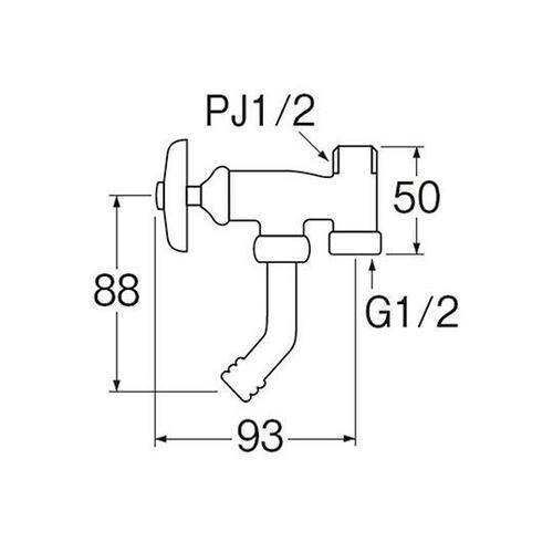 JB32−13 アングル分岐バルブ