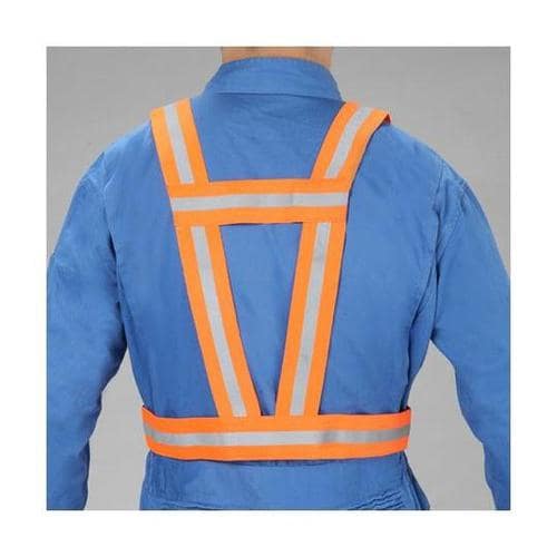 安全ベスト(伸縮/オレンジ) EA983