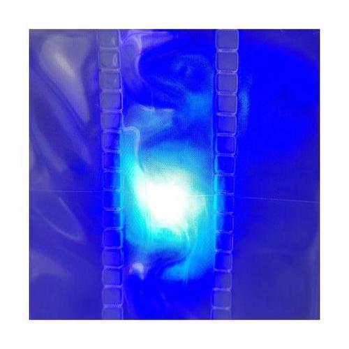 LED安全ベスト(紺・白/赤青点滅) E