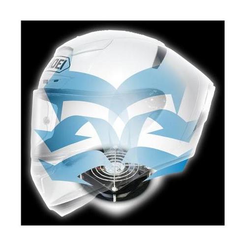 ファン内蔵!丸ごとヘルメットリフレッシャ