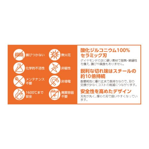 135mm カッター(セラミック製) E