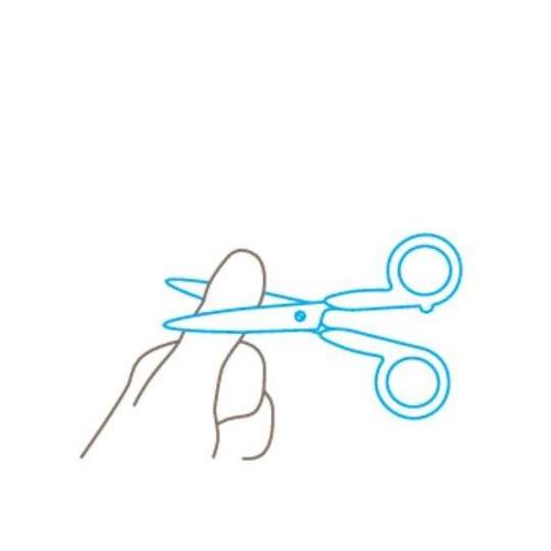 218mm はさみ・ 裁ち(セーフティ/