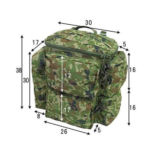 7210 フィルダーDバッグ−2 迷彩