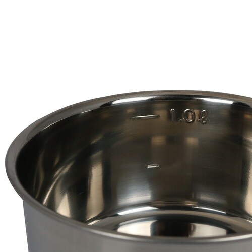 18−8浅型キッチンポット 2セット