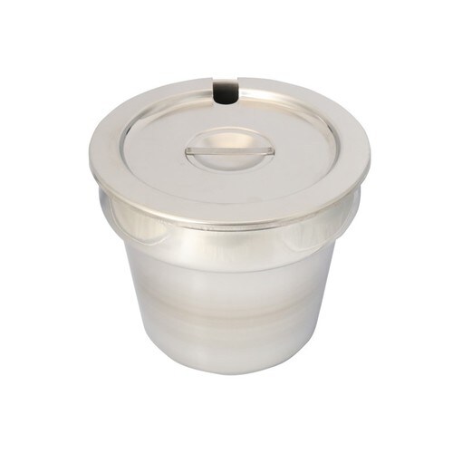 18−8インセットポットカバーレードル穴