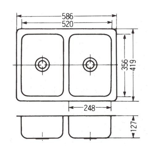 18−8共柄麺杓子