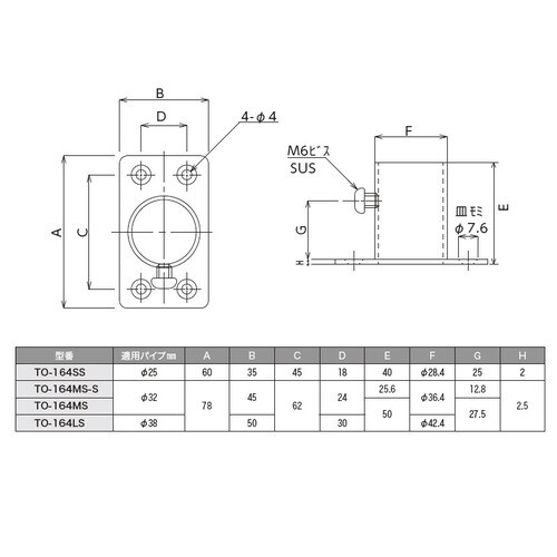 18−8パイプソケット 4セット