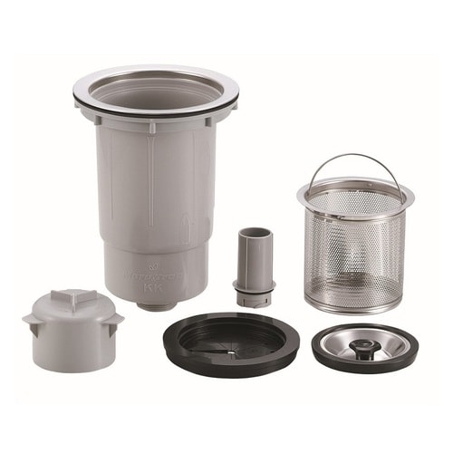 大型ゴミ収納器付防臭排水トラップ(40A)