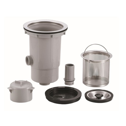 大型ゴミ収納器付防臭排水トラップ(40A)