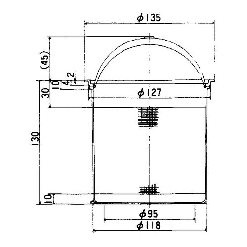 SK用樹脂カゴ 6セット