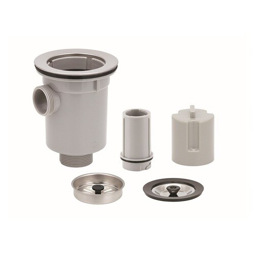 小型ゴミ収納器付防臭排水トラップ(40A)×2