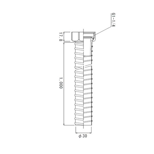 32A用排水ホース(30φ用) 3セット