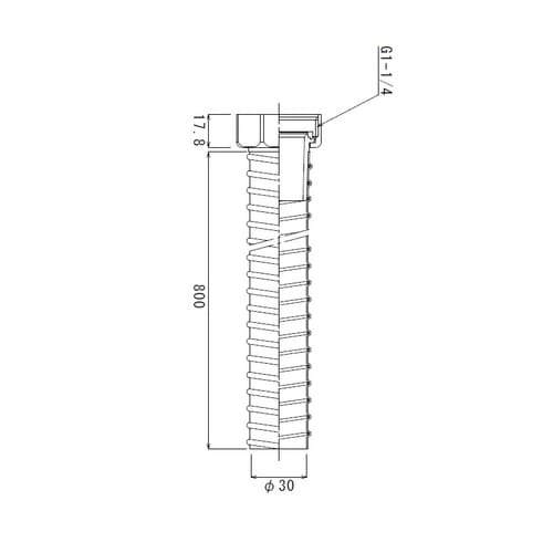 32A用排水ホース(30φ用) 3セット