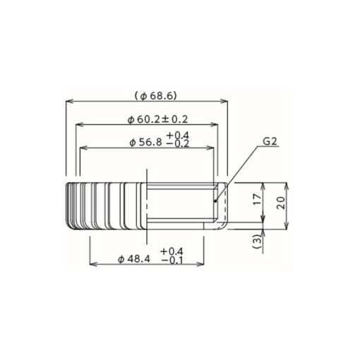 ホースナット2吋 12セット