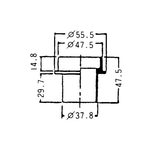 ホースインナーPF2吋(パッキン付) 7セット
