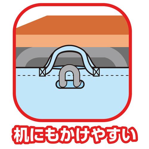 カラー不織布バッグ 持ち手穴あき 大