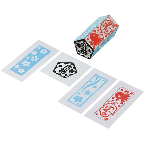 けしゴム印5角形(合格印)