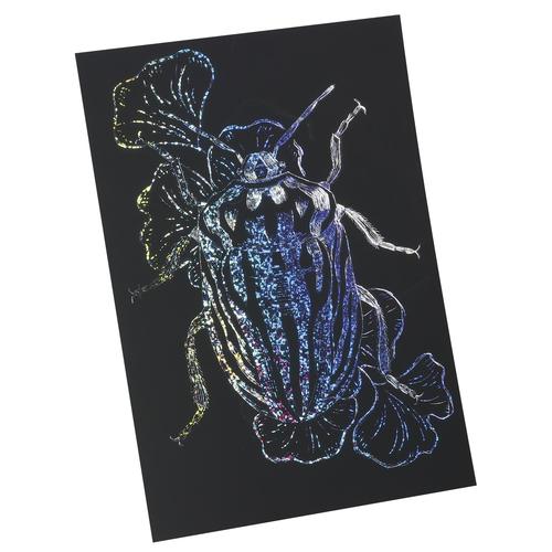 ホログラムスクラッチボード150×200mm