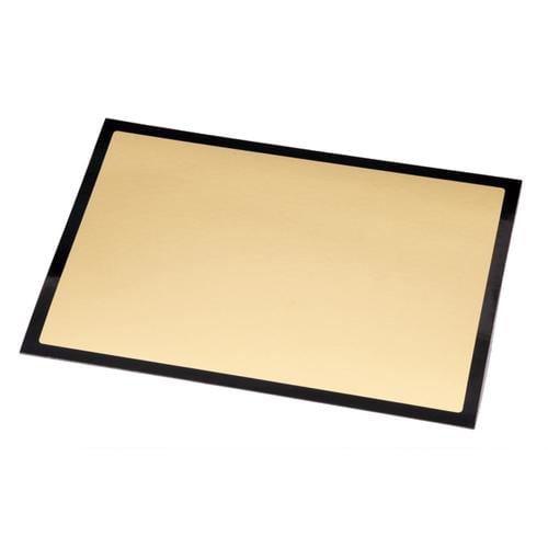 黒色ベーススクラッチボードゴールド