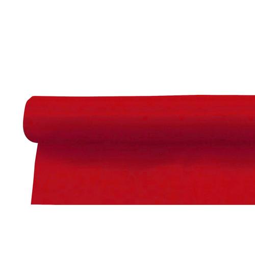 サテン布地 赤 5m切売