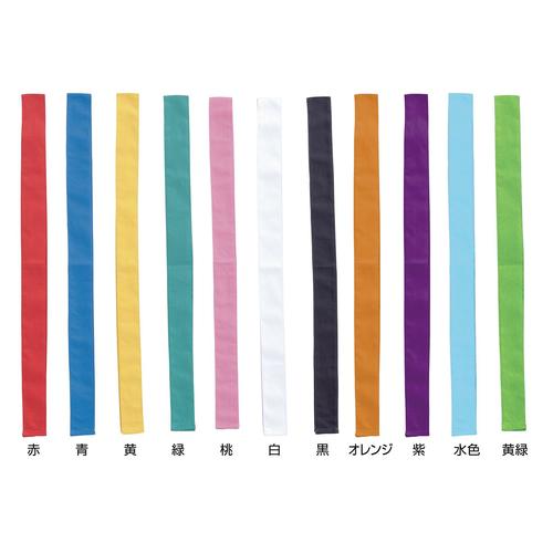 カラーはちまき黄緑