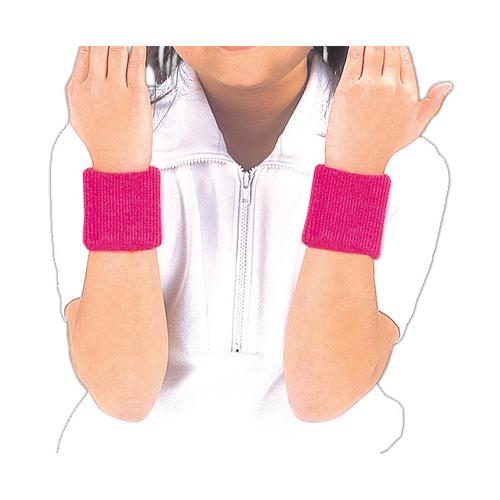 リストバンド(2ヶ組) 蛍光ピンク