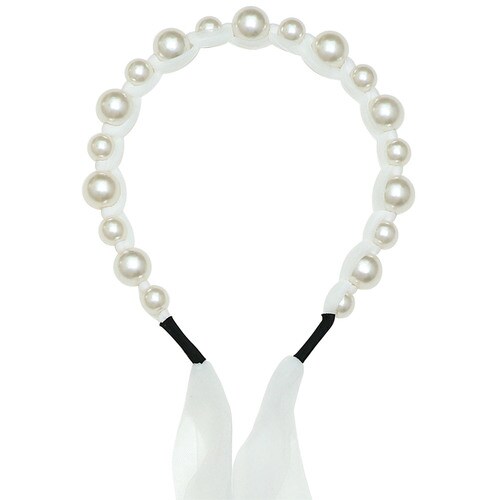 カチューシャ パール ホワイト