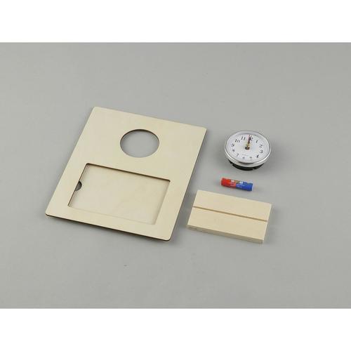 おえかきフォトフレームクロック