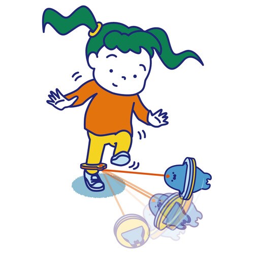 ぐるぐるあざらしスキップ