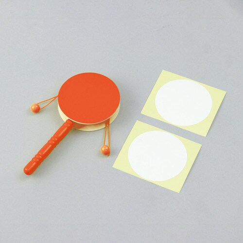 でんでんだいこ赤おえかきシール付