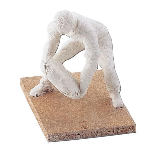 クレック粘土800gウルトラホワイトヘラ付