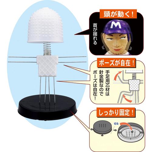 首ふり人形芯材(大リーガー人形)